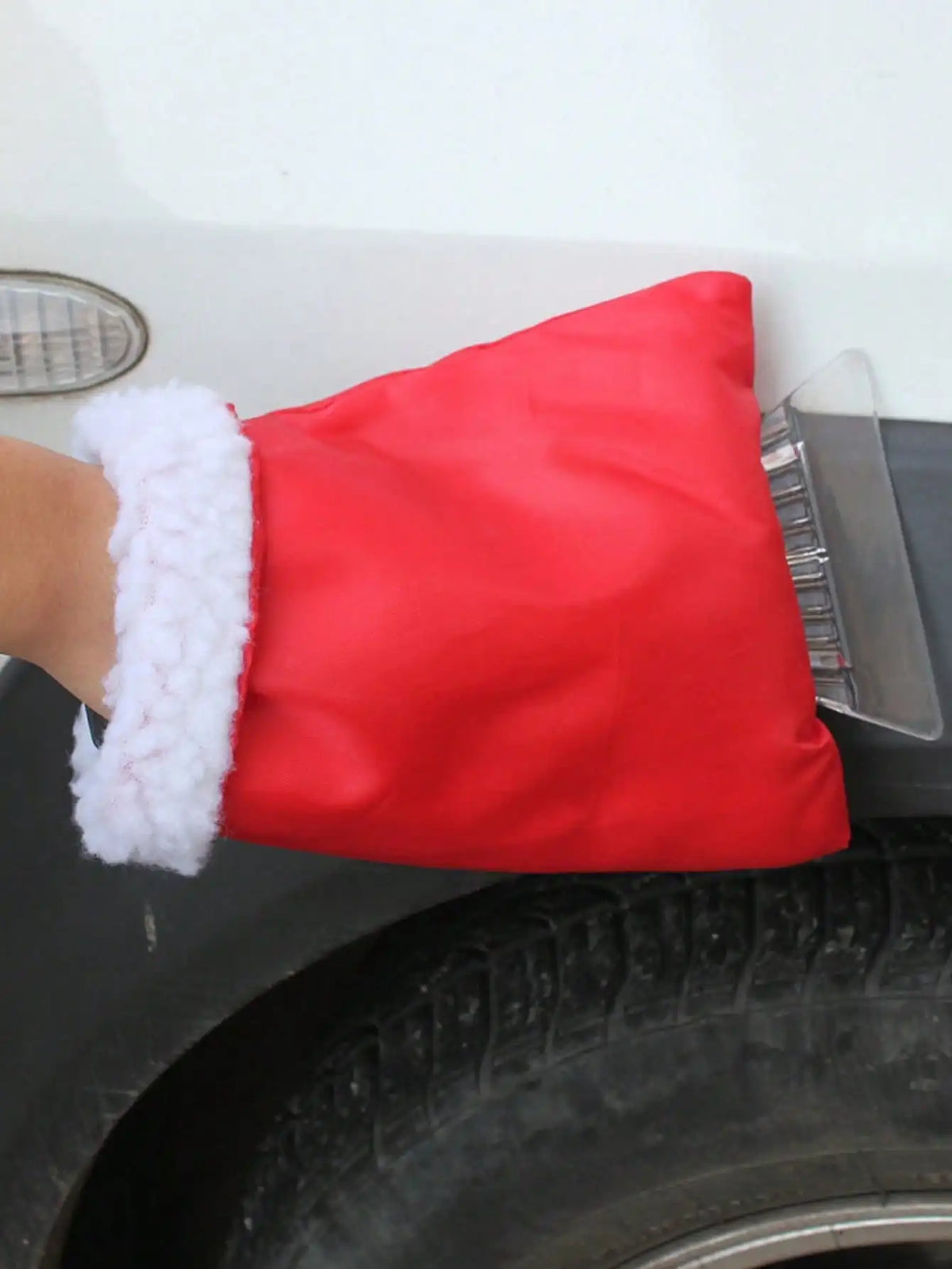 Ice Scraper with Warm Glove