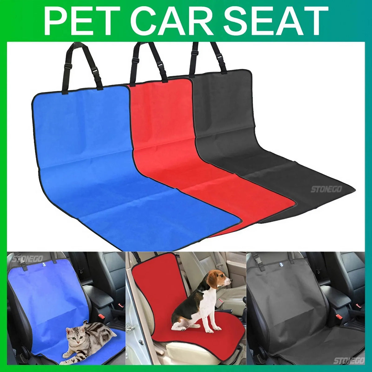 Waterproof Car Pet Seat Cover