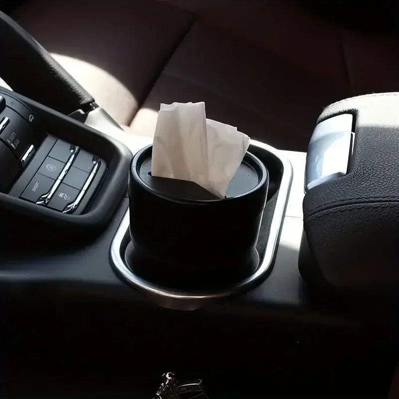 Mini Car Trash Can with Lid