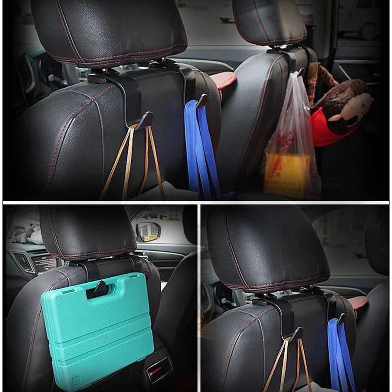 Car Headrest Hooks — Bag & Purse Hangers