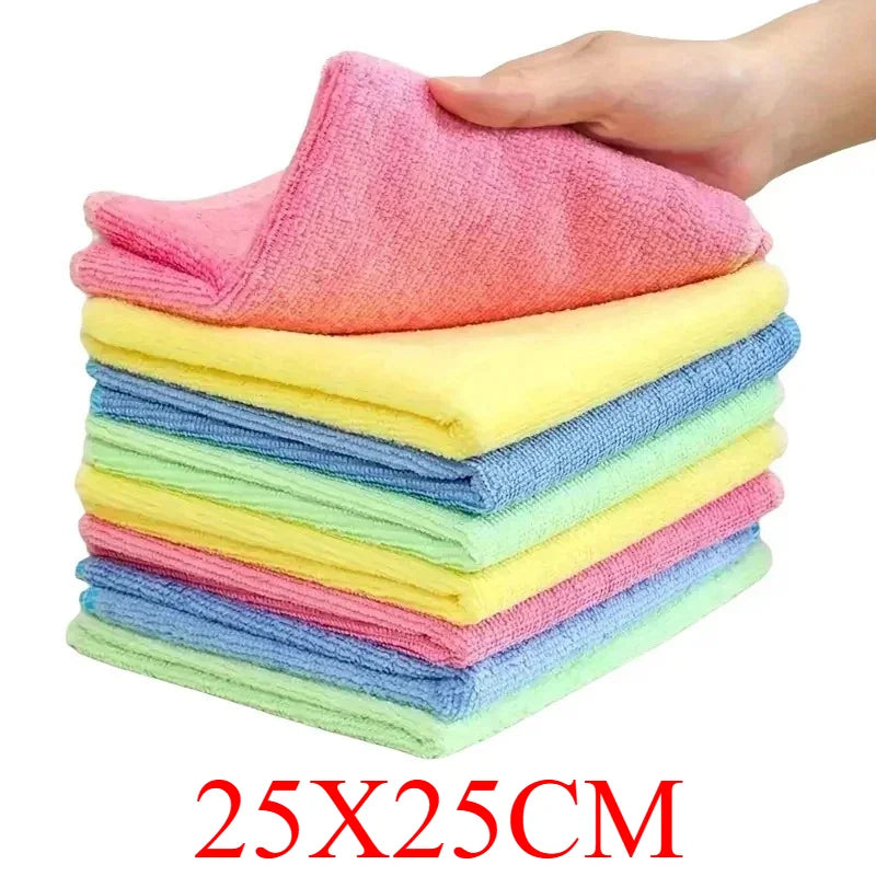 Microfiber Car Towels — 5 Pack