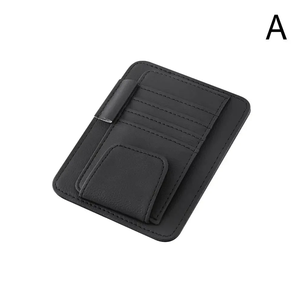 Slim Sun Visor Card Pocket