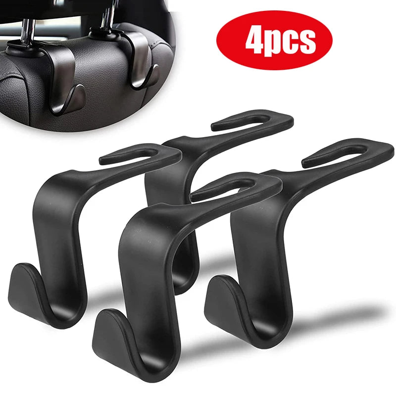 Car Headrest Hooks — Bag & Purse Hangers