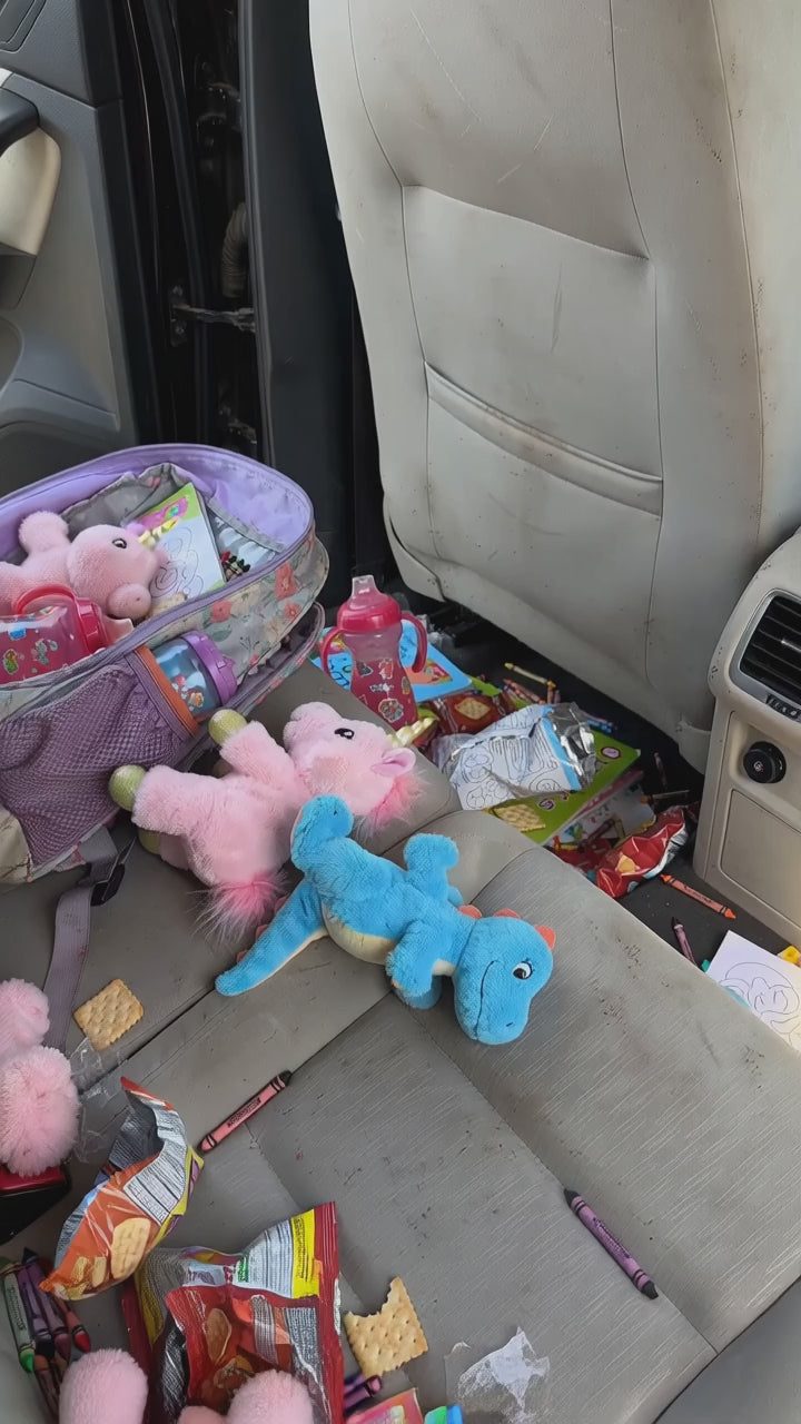 Back Seat Organizer & Kick Mat with Tablet Holder